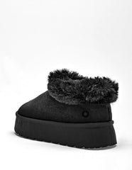 Pantufla Ary color negro para mujer cod. 130123