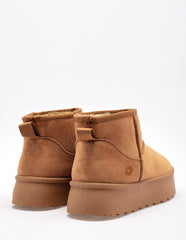 Pantufla Edith color camel para mujer cod. 130125