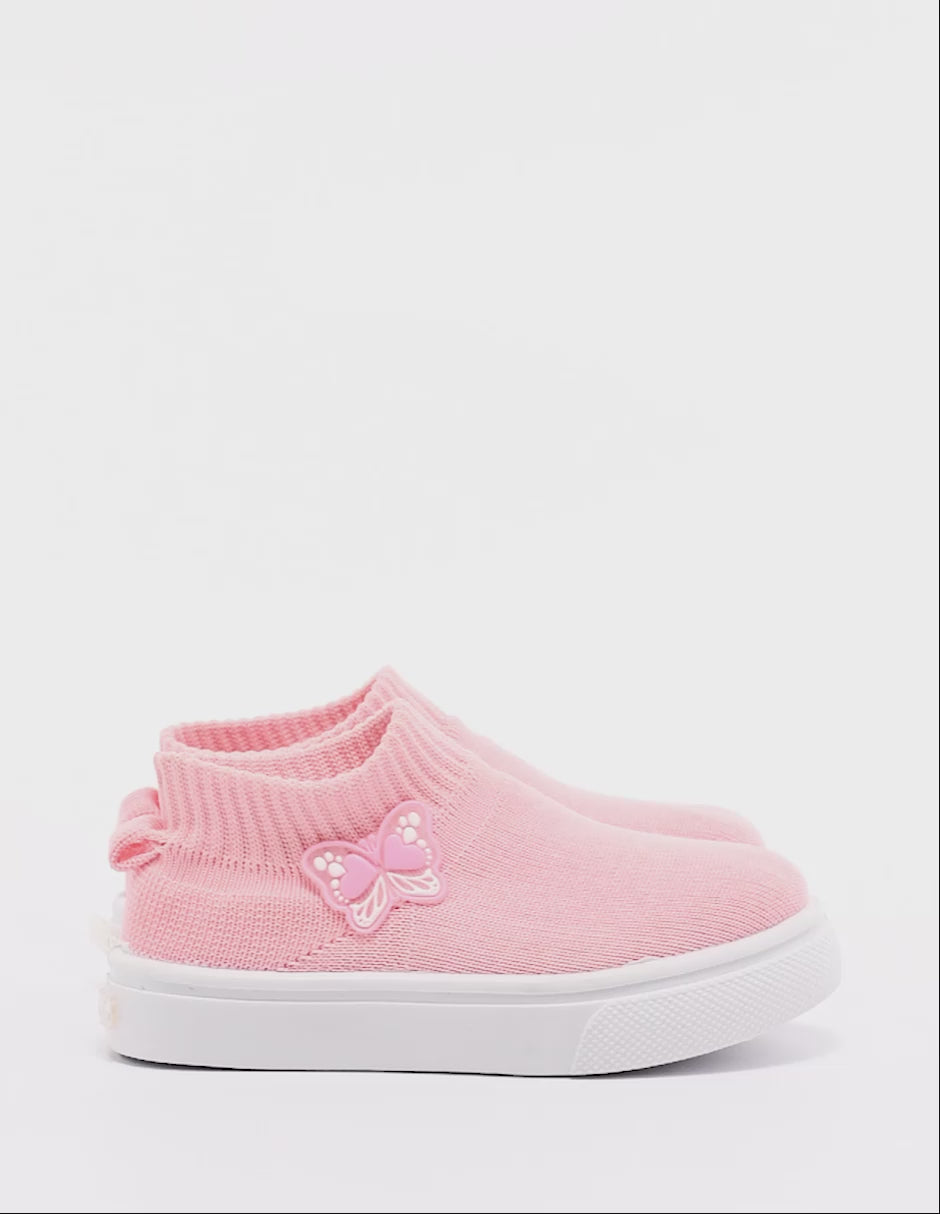 Tenis slip on para niña cod. 128755