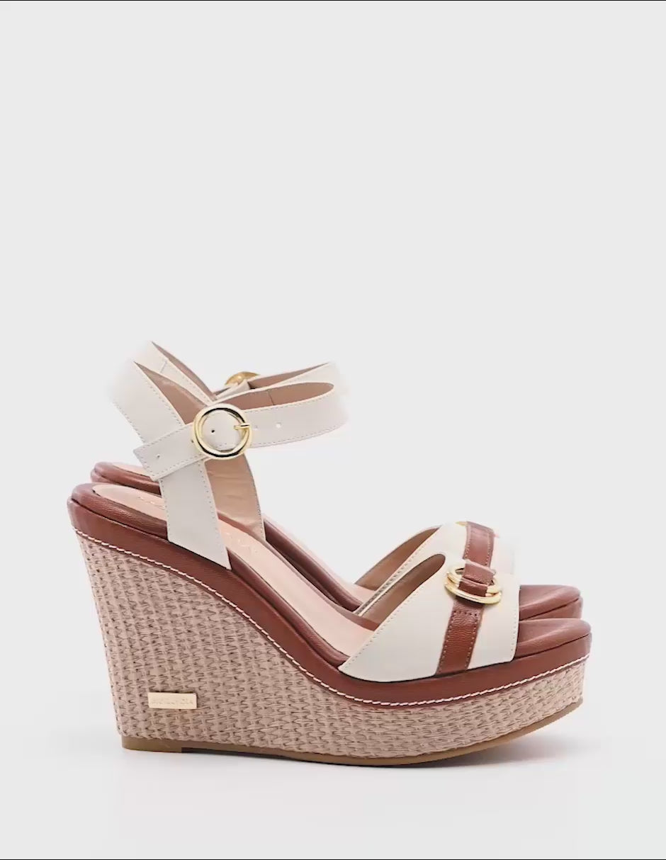 Sandalias de plataforma para mujer cod. 125498